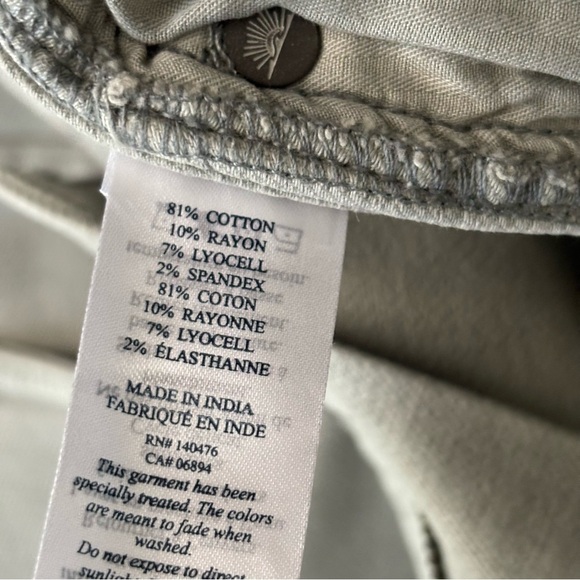 Faherty Stretch Terry 5-Pocket Pant Faded Olive Men’s 38x33 Slim Straight NWOT - Picture 5 of 8